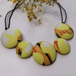 collar mujer seda amarillo 1 aziza puch