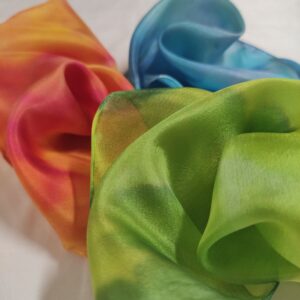 colores del regalo versatil y unisex seda pintada aziza puch