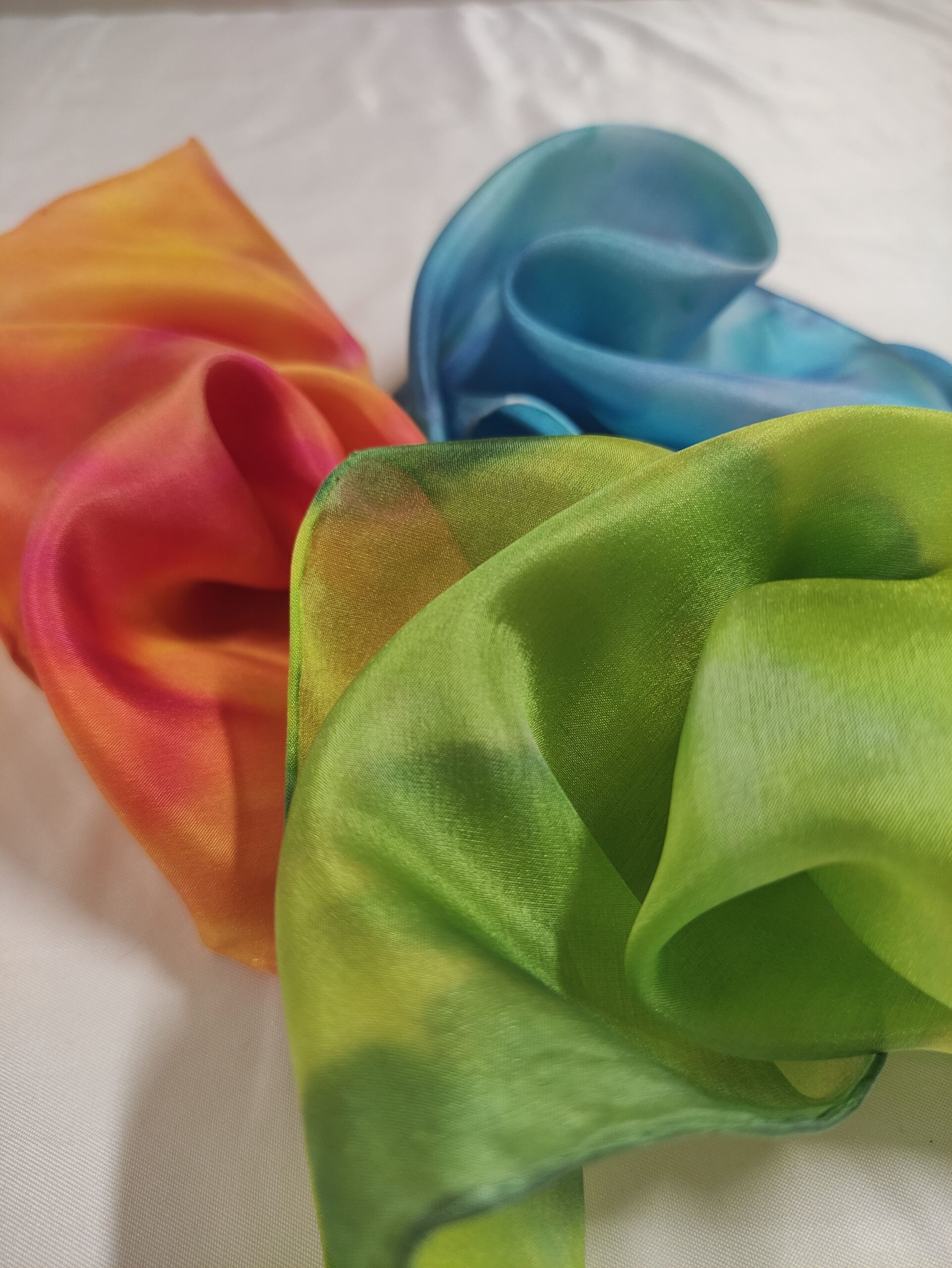 colores del regalo versatil y unisex seda pintada aziza puch
